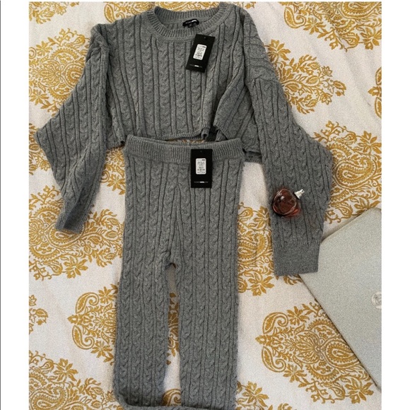 Fashion Nova Other - “Meet Me Half Way” Leggings & Sweater